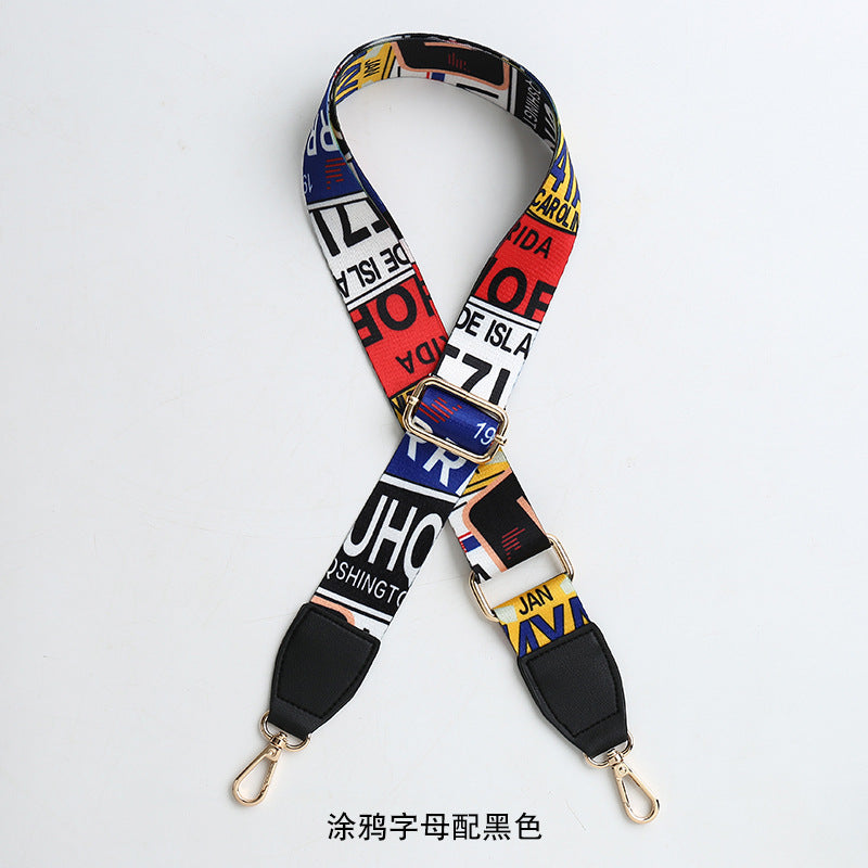 Bag shoulder strap crossbody bag with adjustable widened shoulder strap 3.8cm wide leather strap high-end bag strap shoulder strap