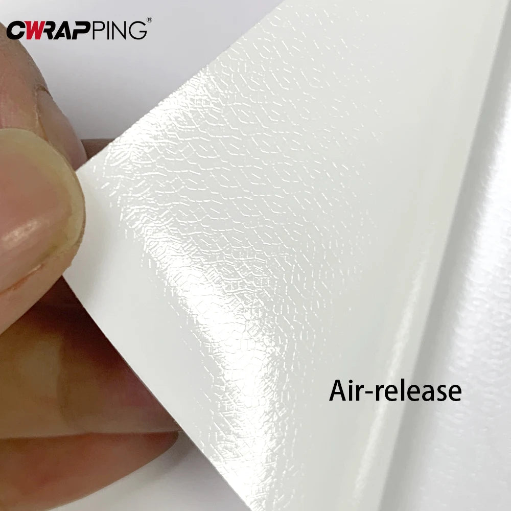 Matte White Vinyl Car Wrap Film Foil Sticker Universal Self-adhesion Waterproof Protection Film for Car Motorcycle Accessories